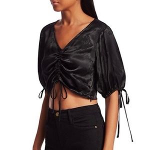 Staud Bloom Top in Black
